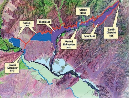Doosti Reservoir Dam